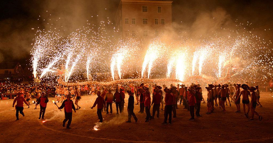 乔林烟花火龙