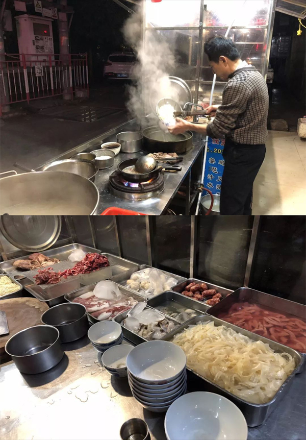 鳝鱼面、捞鸭肠